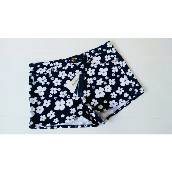 Juicy Couture :: Floral Shorts - Picture 1 of 5